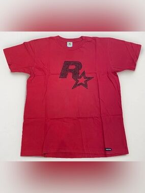 90s Rockstar Games T-Shirt Size Large GTA Video Games Vintage 1998 Promo Merch